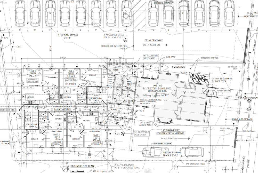Foundation construction plans